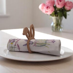 Ostern Serviertenhalter Hase (10er Set)