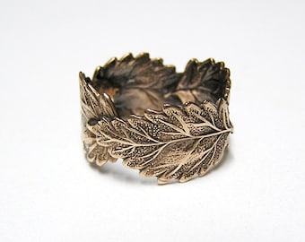 Forest Leaf Ring band (br)