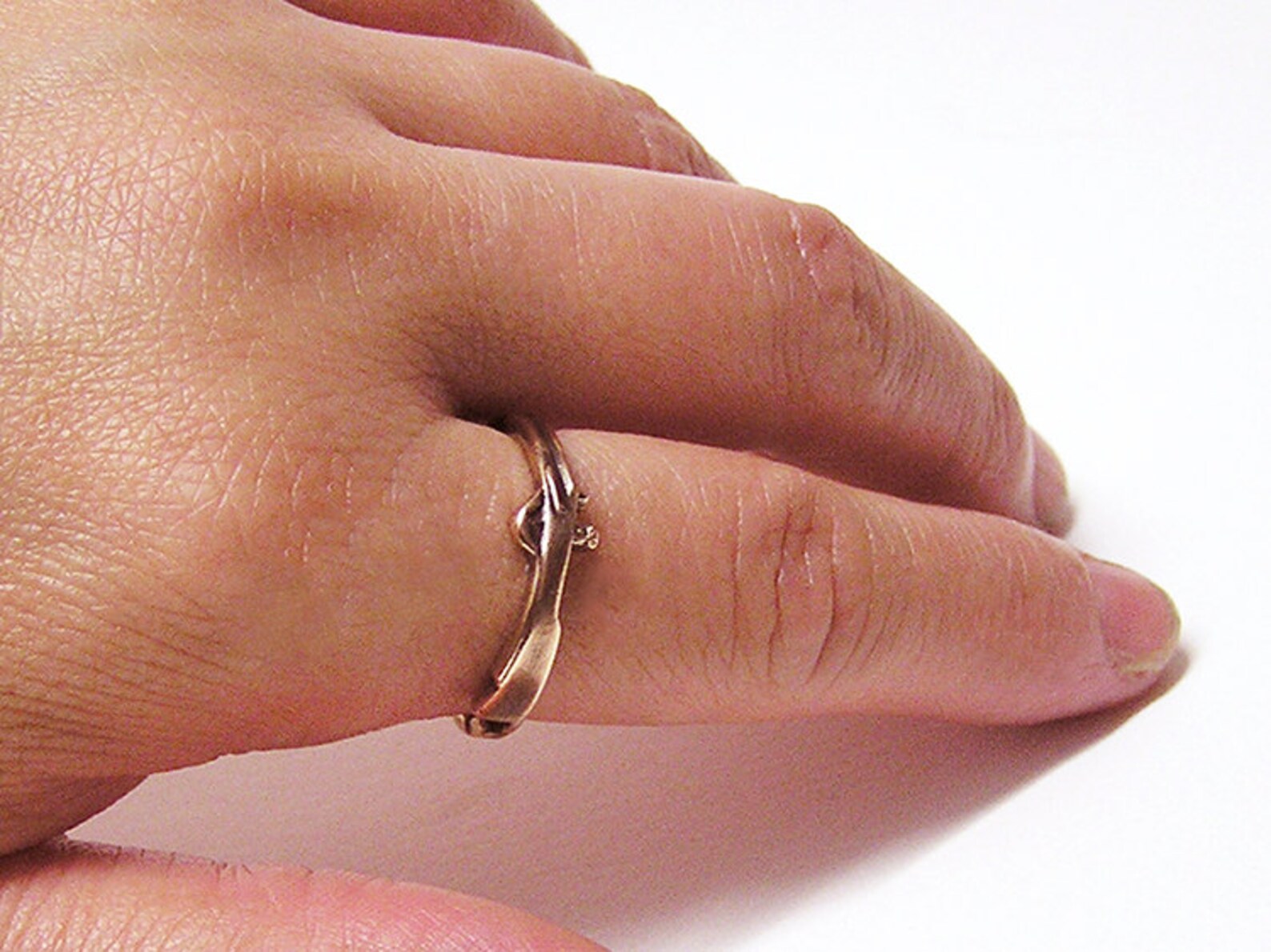 SHOT GUN Attractive Little Ring Wraps Around Your Finger br Etsy