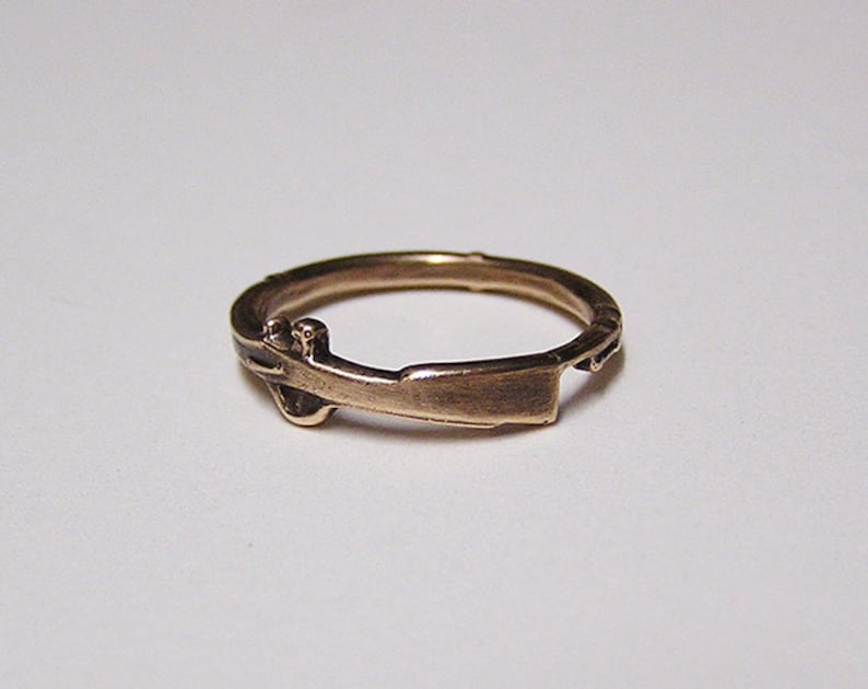 SHOT GUN, Attractive little ring wraps around your finger br image 1