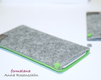grey green case mobile phone felt dot for HTC LG other