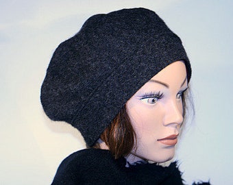 Beanie hat anthracite Beanie hat dark grey