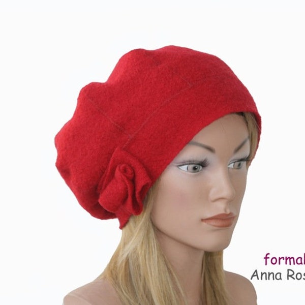 Bonnet rouge Bonnet rouge Laine Bonnet Bonnet Rouge