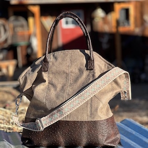 The “Overnighter” Large crossbody purse bag.