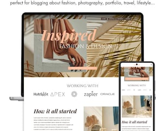Modern blog WordPress-thema: WooCommerce-showcasesjabloon