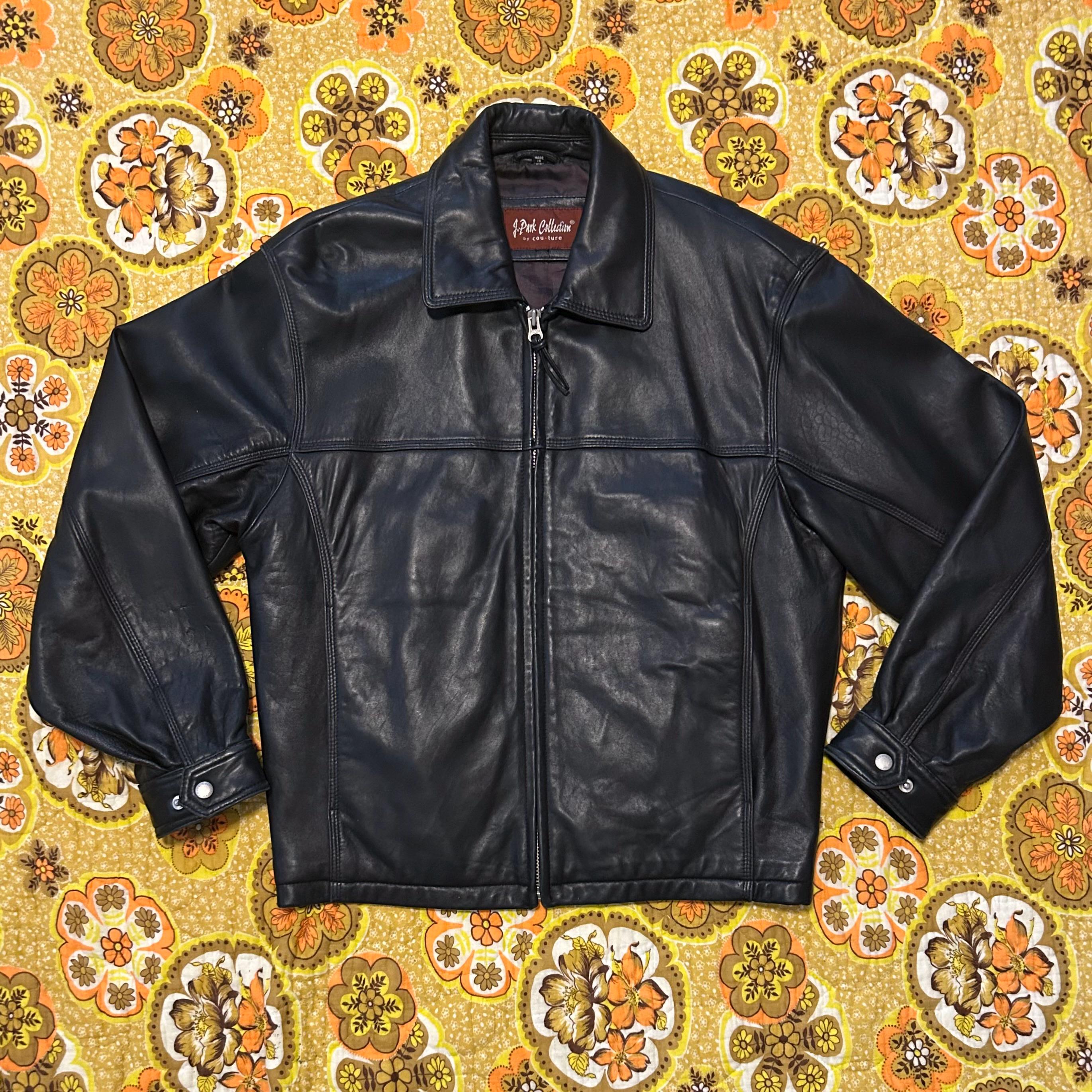 1950s Leather Jacket - Etsy