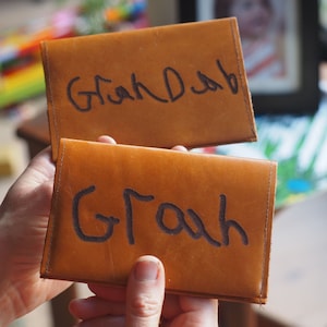 Je handgeschreven grootouderpaspoortomslag, oma cadeau, grootmoeder, oma cadeau, grootvader, opa cadeau, pop cadeau, opa cadeau