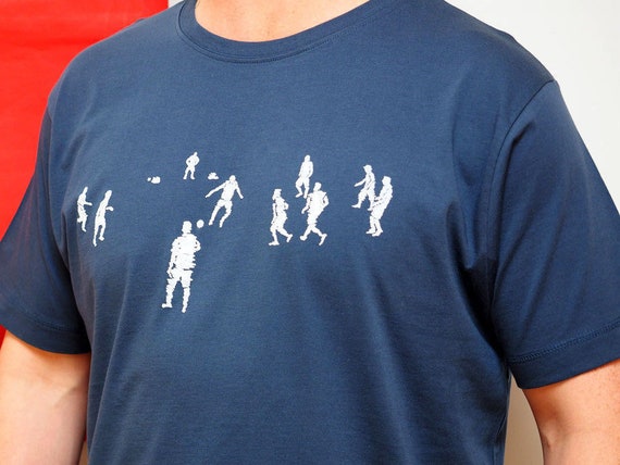 Football Print Mens T Shirt | Etsy 