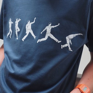 Cricket Spin Bowling T-Shirt für Männer, Geschenk für ihn, Cricket-T-Shirt, Cricket-Geschenk, Cricket-Geburtstagsgeschenk, Vatertag