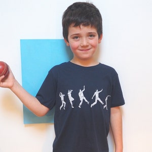 Kids Personalised T-Shirt  Born To Play Cricket Birthday Gift  Your Name 