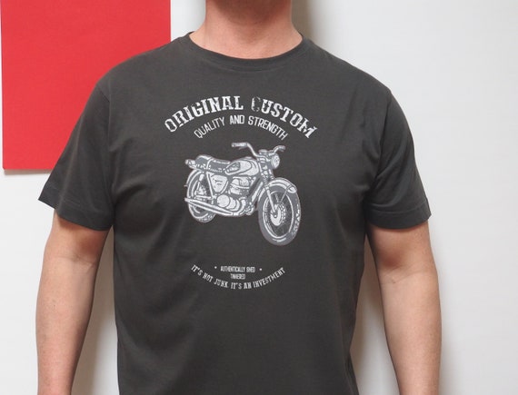 T-shirt moto homme motard pour toujours