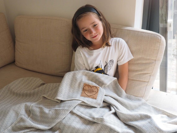 Personalised bed online throw
