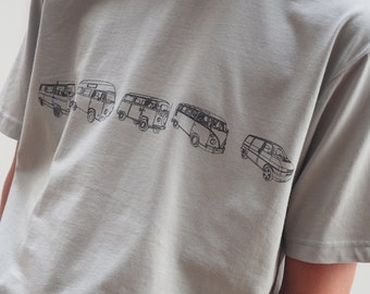 Vintage Campervan t shirt, classic campervan, T1, T2, T25, T3, T4, T5 Camper van, father's day gift