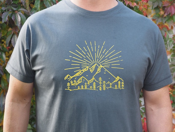 Great Outdoors T Shirt Mountain Shirt Camping Gift Camping T