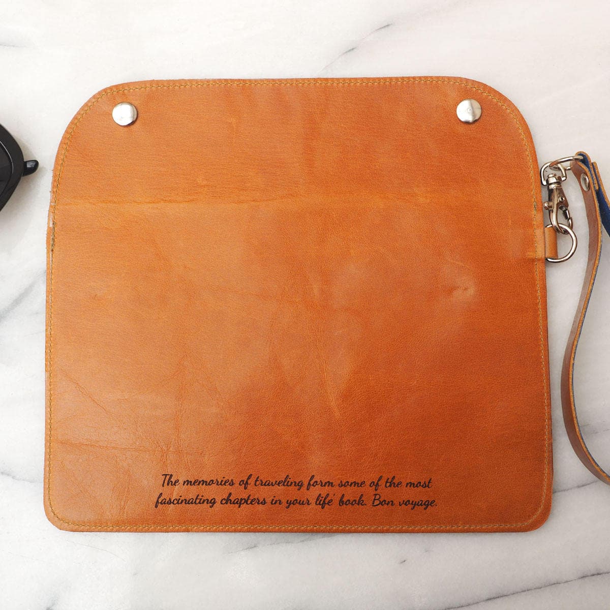 Personalised Leather Family Travel Wallet With World Map Etsy