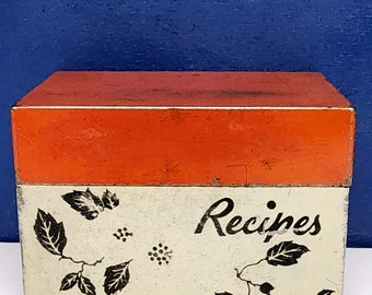 Ohio Art Tin Recipe Box