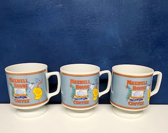 Maxwell House coffee mugs