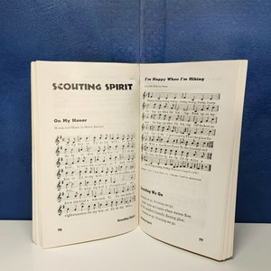 Vintage Boy Scout songbook image 4