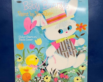 Whitman baby bunny's paint by number