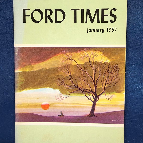 Ford Times January 1957 dealer promotion booklet