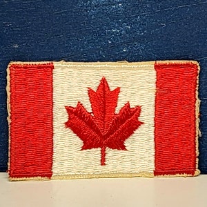 Canadian flag patch
