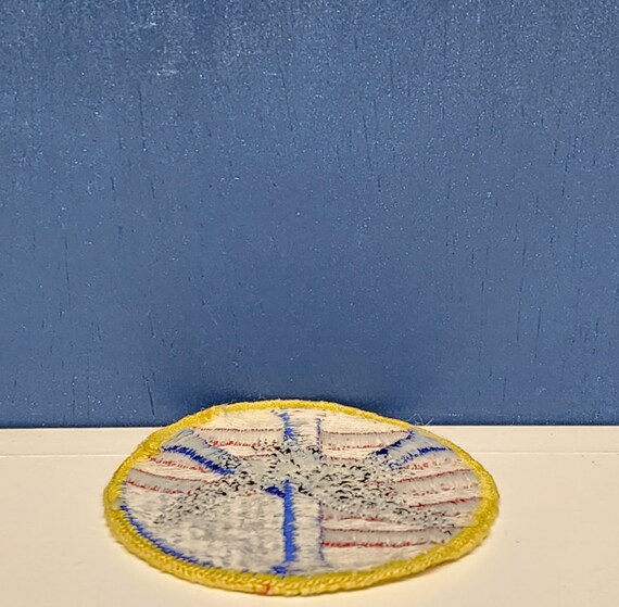 American Flag Eagle Peace Sign Patch - image 4