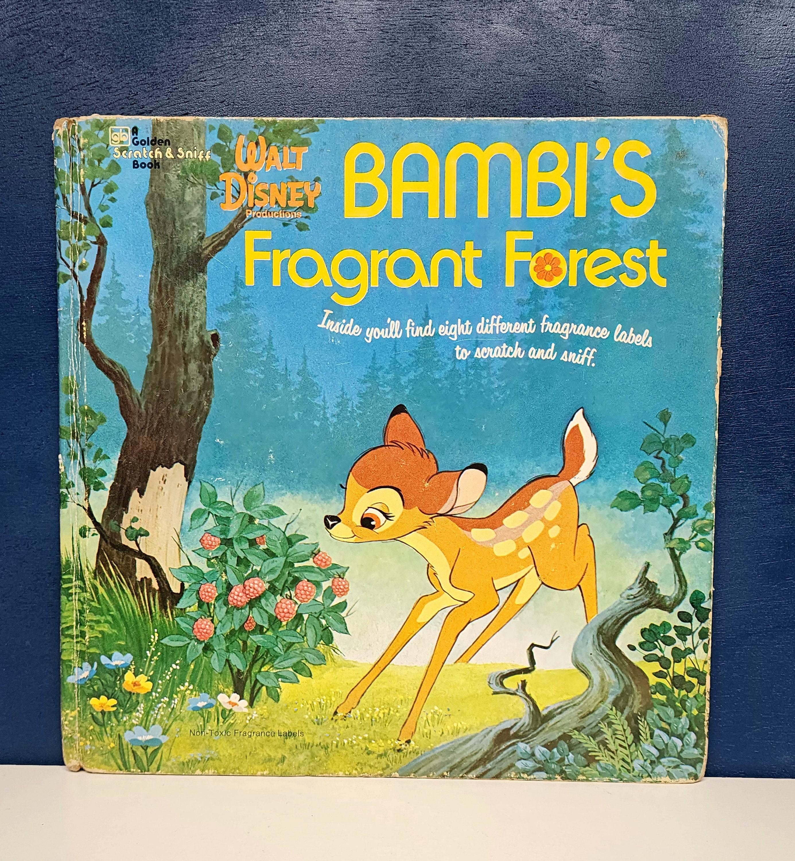 Golden Book Bambi Scratch & Sniff - Etsy
