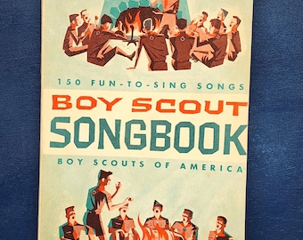 Vintage Boy Scout songbook