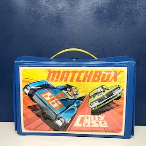 Jouet Ancien Matchbox Collector 'S Carrying Case État Neuf 48 Vehicules