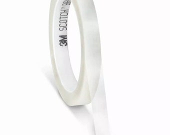 New Roll 3M 850 Polyester Film Tape Clear 3/4 Inch × 72 Yards