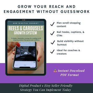 Instagram Reels & Carousels Strategy Playbook for Coaches and Creators