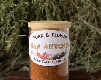 Condimento per tacos delicato San Antonio, 2 oz, busta richiudibile