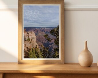 Grand Canyon Wall Art Print: Arizona Desert Photo