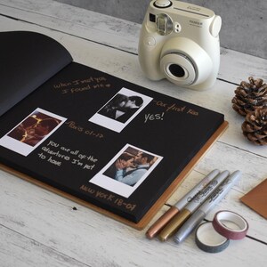 Class of 2026 Graduation Guest Book, Custom Polaroid Guestbook, Grad Party Sign in Book, Graduation Advice and Wishes image 8