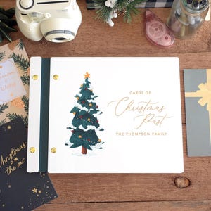 Christmas Card Album - Etsy