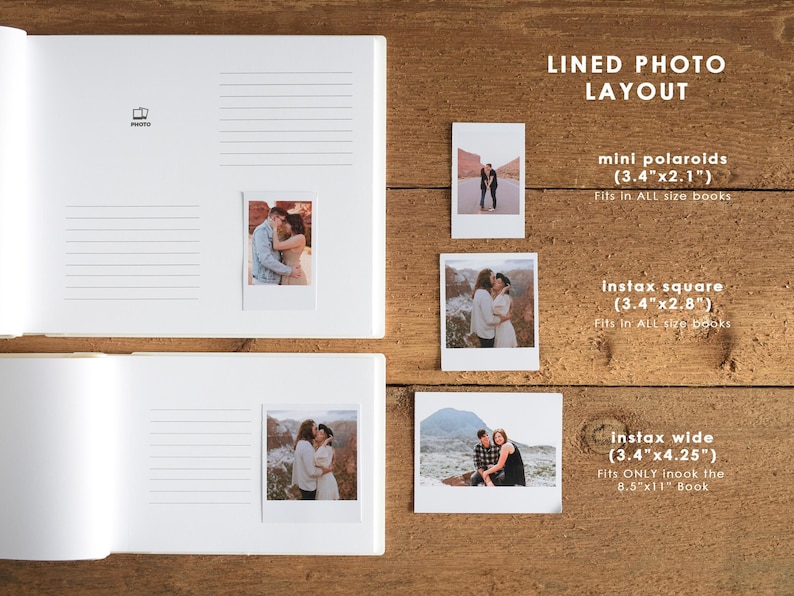 Class of 2026 Graduation Guest Book, Custom Polaroid Guestbook, Grad Party Sign in Book, Graduation Advice and Wishes image 6