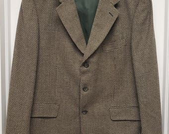 Arnold Brant Men's Wool Herringbone Weave Sports Coat Blazer Jacket Sz 2XL, Canada