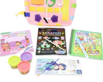 Montessori Activity Busy Bag (Girls age 3-5)