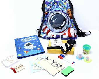 Montessori Activity Busy Bag (Boys age 5-7)