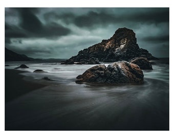 Moody Morning Long Exposure: Muir Beach, California