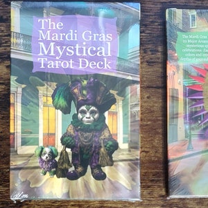 Baraja de tarot mística del carnaval