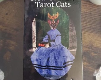 Deck of the NEW Orleans TAROT CATS by Loveday Funck
