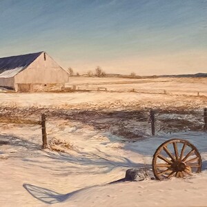 Sunny Winter Day - Andy Ring 8x10&quot; First Edition Prints