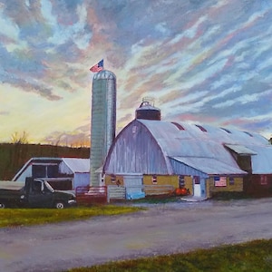 At the Barn - Andy Ring - 8x10&quot; First Edition Prints