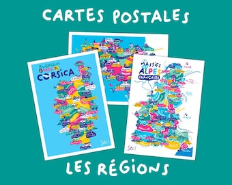 Postales - Las regiones