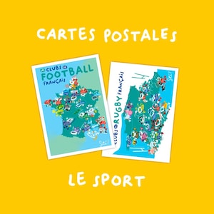 Cartes postales - le sport