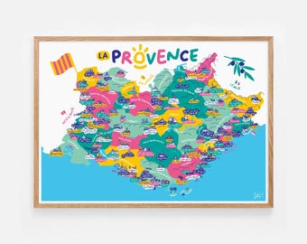 Affiche "La Provence"
