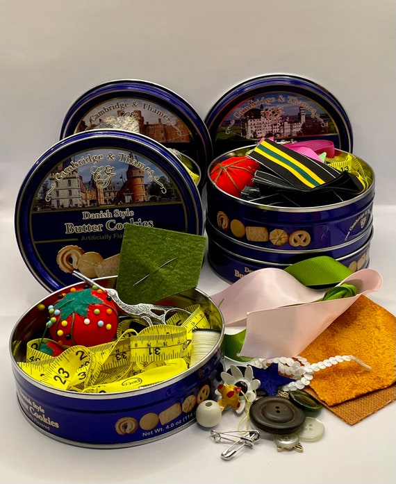 Just Like Grandma's Sewing Kit Everything You Need to Sew in A Butter  Cookie Tin Just Like the Vintage Tins We Grew up With 