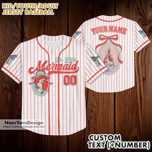 Custom Princess Baseball Jersey: Matching Family T-Shirt