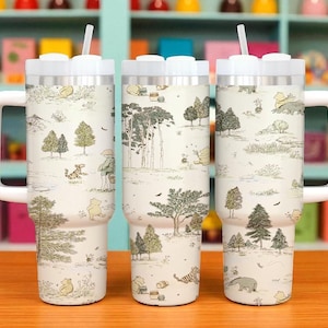 Vintage Winnie the Pooh 40oz Becher, Baby Pooh Bär Geschenke, Pooh und Freunde Becher, Disney Pooh Bear Cup, Disney Geschenk